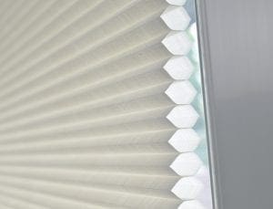 Intu Duette pleated blind